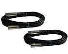 50 foot ft XLR Cables for JBL MACKIE powered speakers