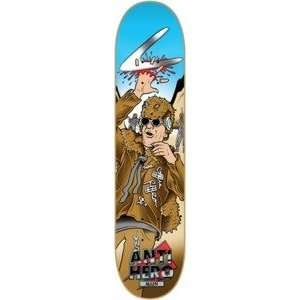  Anti Hero Andrew Allen Wasteland Skateboard Deck   8.06 x 