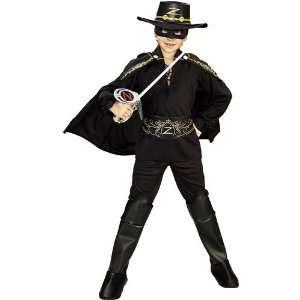  Boys Zorro Pretend Play Costume Size Small 4 6x Toys 