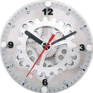  Maple (CLY 23) Table And Wall Gear Clock With Front Glass 