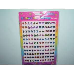  Fashion Stick on Earrings Toys & Games
