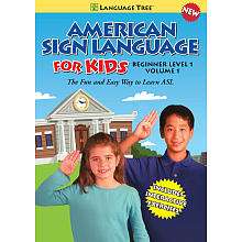 Lanuage Tree American Sign Language for Kids Vol. 1 DVD   Language 
