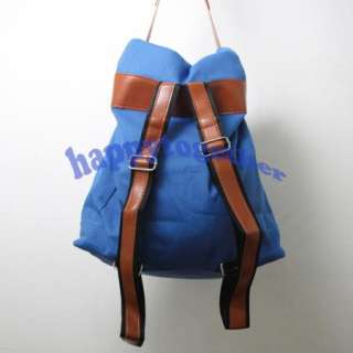 New Canvas Backpack Rucksack Handbag Drawstring Bag B186  
