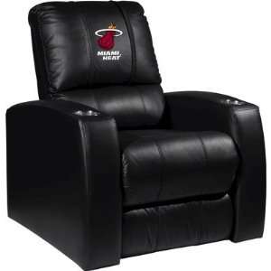  Home Theater Recliner with NBA Miami Heat Panel