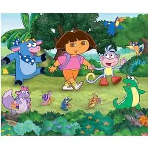 Dora The Explorer and Friends Wall Mural