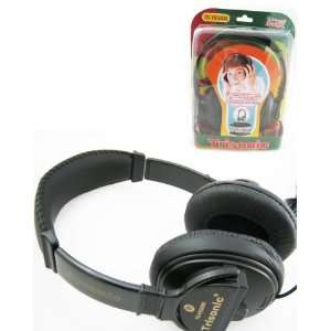  DIGITAL STEREO HEADPHONES STUDIO LEATHER !: MP3 Players & Accessories