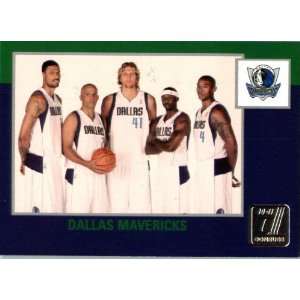  2010 / 2011 Donruss # 278 Dallas Mavericks Team Checklist 