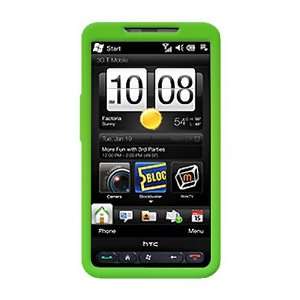   Hard Case for T Mobile HTC HD2 (Green) Cell Phones & Accessories