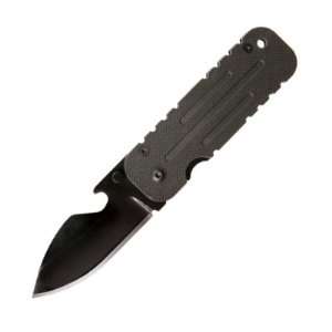   Aus8a Stainless Steel Robust Curved Blade Black Pvd Coating: Sports