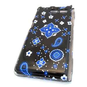  Sanyo Innuendo 6780 Blue Handkerchief Design Hard Case 