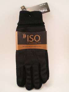 Isotoner Brushed Microfiber Water Repellent Gloves New  