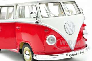 Brand new 124 scale diecast car model of 1962 Volkswagen Microbus Van 