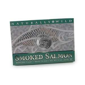Made In Oregon Smoked Salmon Fillet 8oz:  Grocery & Gourmet 