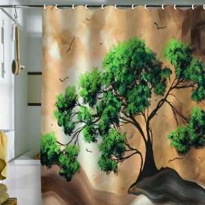    Shower Curtain New Growth (by DENY Designs): Home & Kitchen
