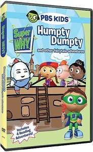 SUPER WHY HUMPTY DUMPTY OTHER ADVENTURES New DVD  