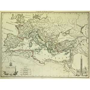 Malte Brun Map of Roman Empire (1812)