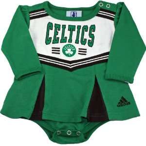   NEWBORN Baby Infant Boston Celtics Girl Cheer Dress: Sports & Outdoors