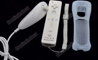 Wiimote Built in Motion Plus Remote And Nunchuck Controller For Wii 