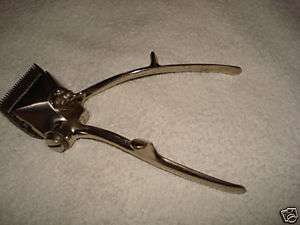 OLD COLLECTIBLE HAND HAIR CLIPPERS RARE  