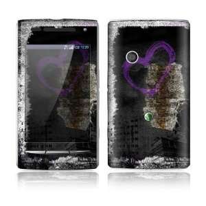  Sony Ericsson Xperia X8 Decal Skin   Urban Love 