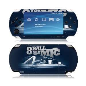   MS 8MJG10179 Sony PSP  8 Ball & MJG  Suave House Skin Electronics