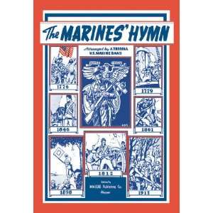  The Marines Hymn #1 20x30 poster: Home & Kitchen