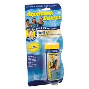  Aquacheck Select 7 Way Test Strips with Color Chart Insert 