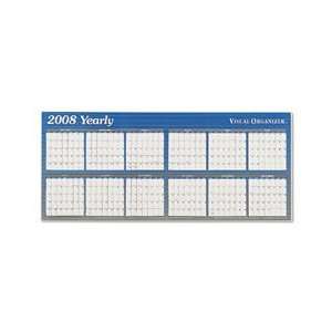  Write On/Wipe Off Yearly Wall Planner in Two 6 Month 
