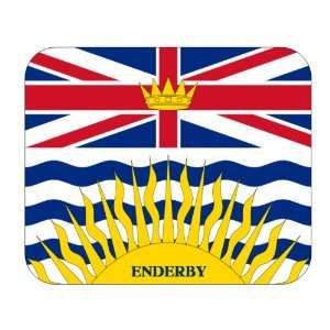  Canadian Province   British Columbia, Enderby Mouse Pad 