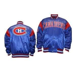  Montreal Canadiens Enforcer Satin Jacket Sports 
