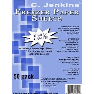  Quilters Freezer Paper Sheets 8 1/2 Inch x11 Inch 30/pkg 