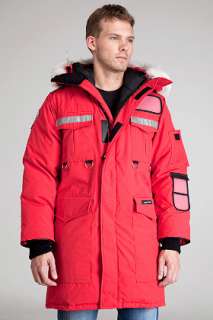 Canada Goose Resolute Red Parka for women  SSENSE