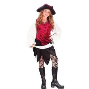  First Mate Girls Child Pirate Costume: Toys & Games