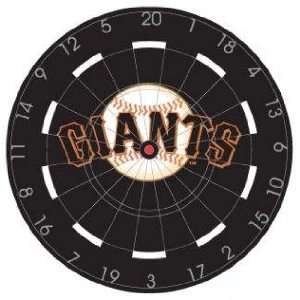   Francisco Giants 18in Bristle Dart Board  Game Room: Sports & Outdoors