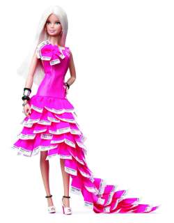 BARBIE PINK IN PANTONE DOLL BARBIE COLLECTOR GOLD LABEL  