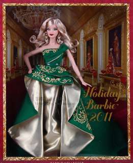 BARBIE COLLECTOR PINK LABEL 2011 HAPPY HOLIDAY T7898  