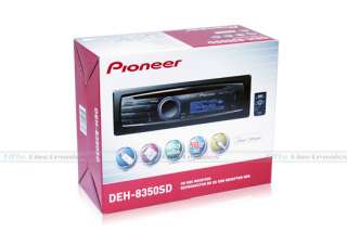 PIONEER DEH 8350SD  USB SD IPOD CAR AUDIO RECEIVER  