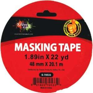    Tape Masking 1.89X22 Yds White Case Pack 72 Arts, Crafts & Sewing