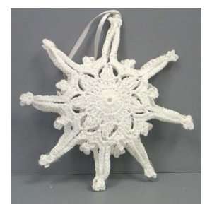  Crochet Snowflake Ornament