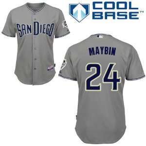  Cameron Maybin San Diego Padres Authentic Road Cool Base 