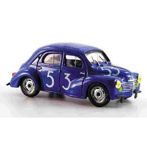   Diecast 143rd Scale Renault 4CV Bol Number 53 In Blue Toys & Games
