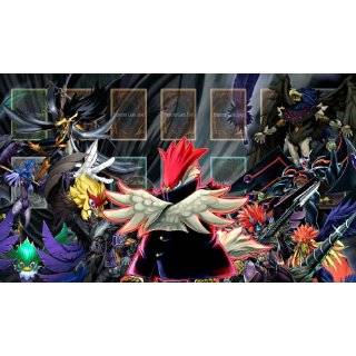  Yugioh 5Ds   Official Blackwing Crow Hogan Playmat Toys & Games