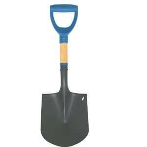   Rounded Edge Shovel, 27 in., High Carbon Steel Patio, Lawn & Garden