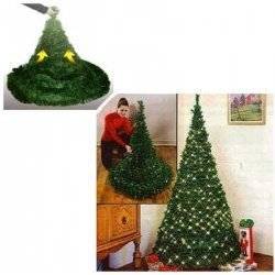 Collapsible Prelit Christmas Tree