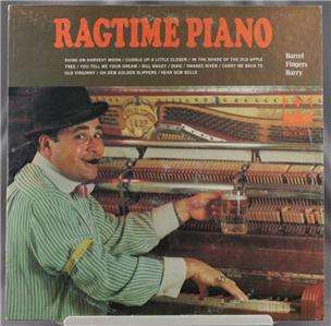 33 LP Record Barrel Fingers Barry Ragtime Piano  