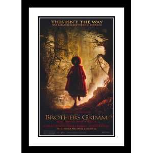  The Brothers Grimm 20x26 Framed and Double Matted Movie 