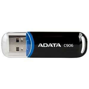  ADATA Classic C906 8GB USB 2.0 Flash Drive (Black 