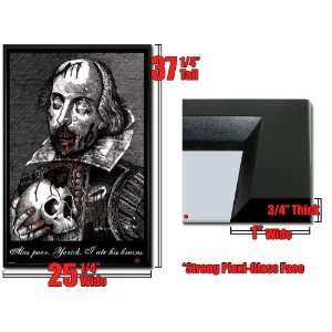  Framed Zombie Wm Shakespeare Poster Brains Fr PP32249 