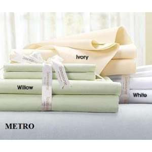  METRO Bed Sheet Set 800 Thread Count Solid Sateen 100% 