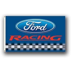  Nascar Ford Racing (blue) Flag 3X5 Foot